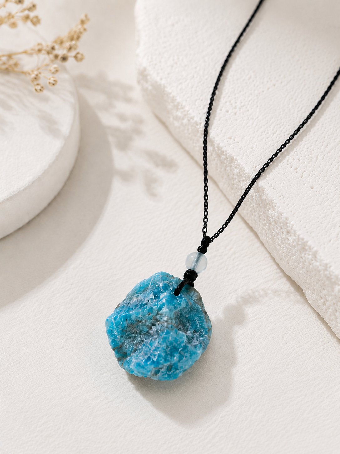 Sodalite Crystal Pendant