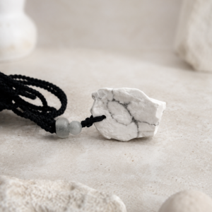 Howlite Crystal Pendant