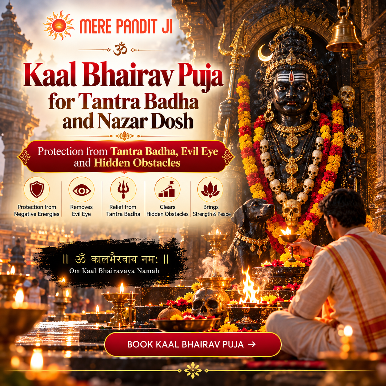 Kaal Bhairav Puja for Tantra Badha and Nazar Dosh